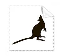 DIYthinker Rappresentazione Animale Canguro Nero Occhiali Panno di Pulizia del Panno dello Schermo del Telefono Cleaner 5Pcs