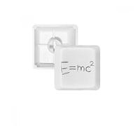 DIYthinker Relatività Physical Science Calculus Formula PBT Copritasti con Apertura per Tastiera Meccanica Bianco OEM Nessun Simbolo Stampa R1