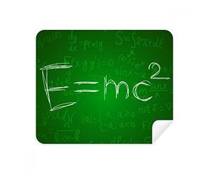 DIYthinker Relatività Physical Science Calculus Formula Screen Phone Cleaner Occhiali Panno di Pulizia 2 Pezzi in Tessuto Scamosciato