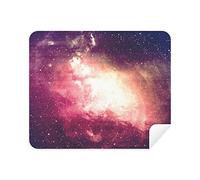 DIYthinker Rosa Nebulosa d'oro Planet Splendida estetica Screen Phone Cleaner Occhiali Panno di Pulizia 2 Pezzi in Tessuto Scamosciato
