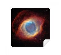 DIYthinker Rosso Blu Pianeta Stella Nebulose Occhiali Panno di Pulizia dello Schermo del Telefono Cleaner Tessuto della Pelle Scamosciata 2 Pezzi