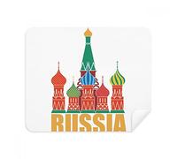 DIYthinker Russia Cattedrale Chiesa di Mosca alla schermata del Telefono Cleaner Occhiali Panno di Pulizia 2 Pezzi in Tessuto Scamosciato