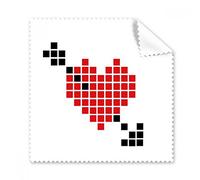 DIYthinker 'S arror Valentino Pierce Via Cuore Pixel Occhiali Panno di Pulizia del Panno dello Schermo del Telefono Cleaner 5Pcs