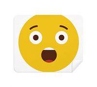 DIYthinker Shock Incredibile Giallo Cute Chat Online Screen Phone Cleaner Occhiali Panno di Pulizia 2 Pezzi in Tessuto Scamosciato