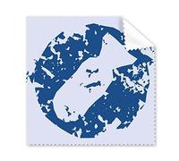 DIYthinker Simbolo Pace Blu Semplice Creative Design Rotonda Illustrazione Modello Occhiali Panno Panno di Pulizia dello Schermo del Telefono 5pcs Cleaner