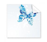DIYthinker Sky Animale Blu Farfalla svolazzante Graffiti Occhiali Panno di Pulizia del Panno dello Schermo del Telefono Cleaner 5Pcs