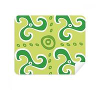 DIYthinker Spirale Verde Dart Messico Totems Antica civiltà Screen del Telefono Cleaner Occhiali Panno di Pulizia 2 Pezzi in Tessuto Scamosciato