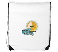 DIYthinker tagliatelle Hong Kong Udon Cina dello Zaino Drawstring Shopping Bags Gift Sport