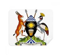 DIYthinker Uganda Africa Nazionale Emblem Screen Phone Cleaner Occhiali panno di pulizia 2 pezzi in tessuto scamosciato
