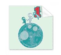 DIYthinker Universo e Alien Mostro sulla Terra Occhiali Panno di Pulizia del Panno dello Schermo del Telefono Cleaner 5Pcs