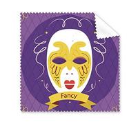 DIYthinker Viola Maschera Buon Carnevale di Venezia Occhiali Panno Panno di Pulizia dello Schermo del Telefono Cleaner 5Pcs Regalo