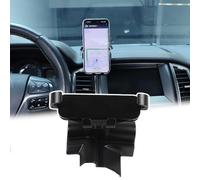 DIYUCAR Supporto per cellulare da auto compatibile con Ford Ranger 2015-2021, supporto per telefono cellulare per console centrale, ABS, girevole a 360° (stile B)