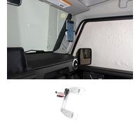 DIYUCAR Supporto per telefono da auto compatibile con Ineos Grenadier 2020-2024 Maniglia a colonna A per auto con supporto per telefono cellulare, stabilizzatore anti-shake regolabile (argento, stile