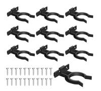 Diyxisk Battiscopa Cucina 10 Pezzi Ganci per Zoccolo Cucina Ø 31 mm in Plastica ABS per Piedini per Mobili da 32-36 mm Gancio per Piedino Mobile Cucina Fissaggio Zoccolatura Battiscopa