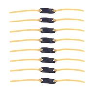 Diyxisk Elastici per Fionda, 8 Pezzi Elevata Elasticità Elastici Fionda, Alta Qualità Fionde in Gomma, Adatto per il Tempo Libero, il Tiro All'Aperto e le Gare di Fionde (Tipo B)