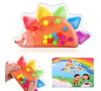 Diyxisk Giochi Autismo, Alleviare Lo Stress Giochi Sensoriali, Modello Riccio Regalo Antistress, Ordinare per Colore Giochi Antistress, Adatto a Bambini dai 3 Ai 6 Anni, Interazione Genitore-Figlio