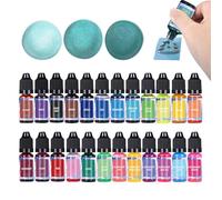 Diyy - Tintura per a base di olio, altamente concentrata, tintura liquida per cera da sciogliere, 18 o 24 colori per cera di soia, pigmento liquido per realizzare , colori per cera di