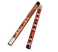 Dizi Bamboo Flute Professionale Avanzato raffinato fife cinese, principianti e flauto for esame dei bambini dei bambini, antico flauto trasversale strumento musicale(F)
