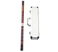 Dizi Bamboo Flute Professionale Strumento Musicale Speciale Flauto di fascia alta for principianti Bitter Bamboo Flauto con flauto di bambù amaro con scatola di flauto in lega di alluminio Set complet