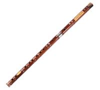 Dizi Kit Flauto Di Bambù Amaro Professionale A Due Sezioni Di Flauto Di Bambù Che Suona Il Flauto Orizzontale(E Key)