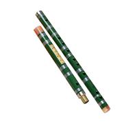 Dizi Kit Flauto Di Bambù Amaro Trasversale A Due Sezioni Flauto Di Bambù Professionale Per Principianti(Green,G)