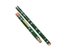 Dizi Kit Flauto Di Bambù Amaro Trasversale A Due Sezioni Flauto Di Bambù Professionale Per Principianti(Green,D)