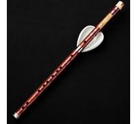 Dizi Kit Flauto Di Bambù Cinese Xiao Bocchino A Forma Di U Raffinato Tasto Breve Xiao Nan Xiao D Per Principianti(D Key)