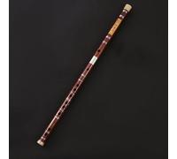 Dizi Kit Flauto Flauto Di Bambù Flauto Traverso Suonare C/D/E/F/G Esame Di Melodia Principiante Zero Foundation Strumento Musicale Nazionale(Brown,F Key)