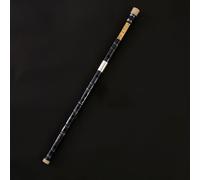 Dizi Kit Flauto Flauto Di Bambù Flauto Traverso Suonare C/D/E/F/G Esame Di Melodia Principiante Zero Foundation Strumento Musicale Nazionale(Black,E Key)