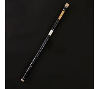 Dizi Kit Flauto Flauto Di Bambù Flauto Traverso Suonare C/D/E/F/G Esame Di Melodia Principiante Zero Foundation Strumento Musicale Nazionale(Black,F Key)