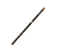 Dizi Kit Flauto Flauto Di Bambù Principiante Esame Professionale Base Zero CG Tune Flauto Traverso Flauto Di Bambù A Due Sezioni(Black,C Key)