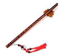 Dizi Kit Flauto Per Principianti Flauto Traverso A Base Zero Flauto Di Bambù Professionale Per Adulti(Brown,E Key)