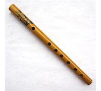 Dizi Kit I Principianti Tradizionali A Sei Fori In Bambù Montano Un Flauto Con Una Lunghezza Di Circa 33 Cm Suonando Un Piccolo Flauto A Fiori