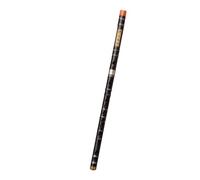Dizi Kit Principianti Che Suonano Uno Strumento Musicale Nazionale Entry-level A Base Zero Con Flauto Di Bambù A Due Sezioni Orizzontale(Black,F Key)