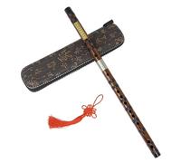 Dizi Kit Scatola Di Stoffa Per Flauto Di Bambù Flauto Di Bambù Amaro Strumento Musicale Nazionale Dongxiao Principianti Che Suonano Il Flauto(E Key)