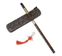 Dizi Kit Scatola Di Stoffa Per Flauto Di Bambù Flauto Di Bambù Amaro Strumento Musicale Nazionale Dongxiao Principianti Che Suonano Il Flauto(D Key)