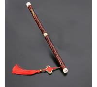 Dizi Kit Strumento Per Flauto Principiante Professionale Flauto Orizzontale In Bambù Amaro Inserto Singolo Flauto In Bambù In Ottone(D Key)