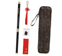 Dizi Kit Strumento Professionale Per Flauto Di Bambù In Mogano Principiante Flauto Con Ingresso A Base Zero(C Key)