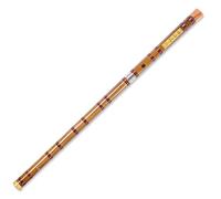Dizi Kit Vecchio Flauto Di Bambù Amaro Principiante Avanzato Flauto Traverso Stile Antico Flauto Cablato A Doppia Sezione Con Accessori(D Key)