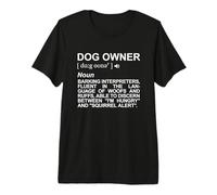 Dizionario dei Proprietari di Cani Maglietta Premium