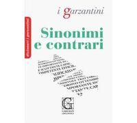 Libri Dizionario Dei Sinonimi E Contrari