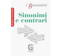 Libri Dizionario Dei Sinonimi E Contrari