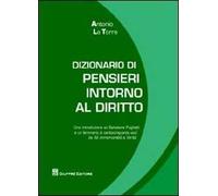 Dizionario di pensieri intorno al diritto