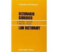 Dizionario Giuridico 1 Inglese - Italiano