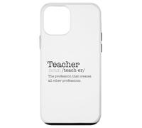 Dizionario Insegnante Definizione Professione Crea meme SUL RETRO Custodia per iPhone 12 mini
