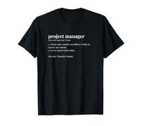 Dizionario Project Manager Gestione dei progetti Divertente Maglietta