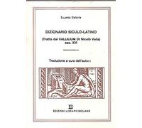DIZIONARIO SICULO - LATINO