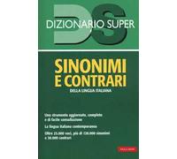 Dizionario sinonimi e contrari della lingua italiana