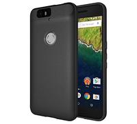 Diztronic Matte Slim -Fit Custodia TPU Flessibile per Huawei Nexus 6P, Nero