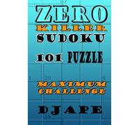 Dj Ape Zero Killer Sudoku (Tascabile) Killer Sudoku Variations